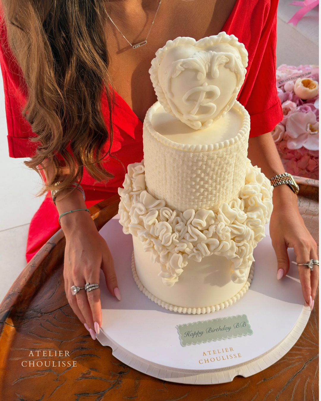 Ivory Vintage Heart