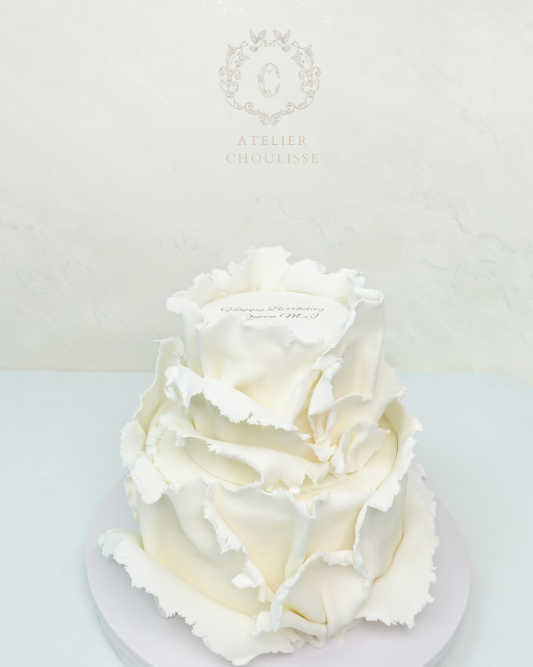 White Fondant Crepe (Burn Away)