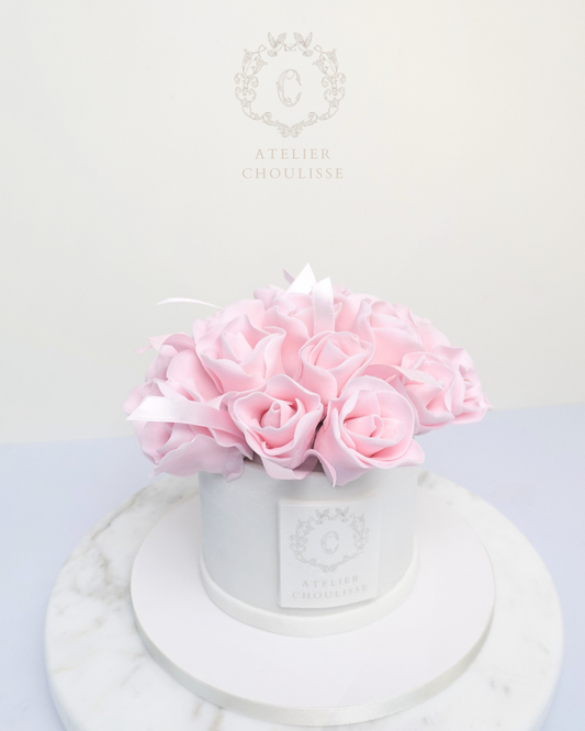 Pink Blooming Roses Cake (Small)