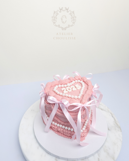 Pink Victorian Bows & Pearls