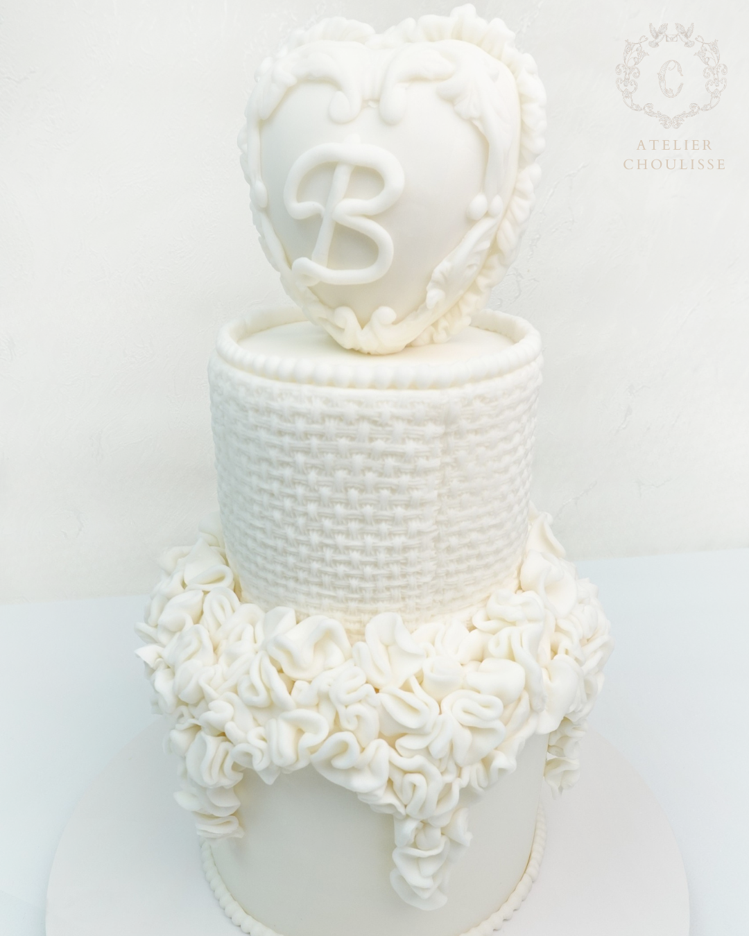 Ivory Vintage Heart