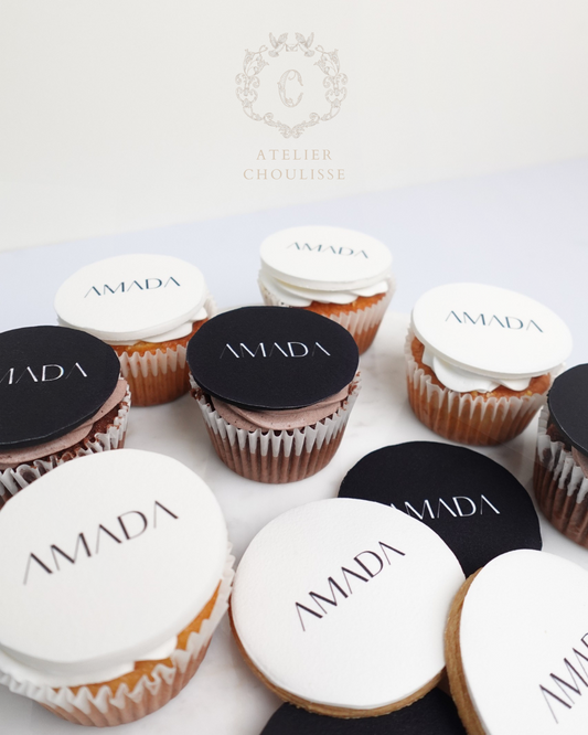 Corporate Branded Cupcakes
