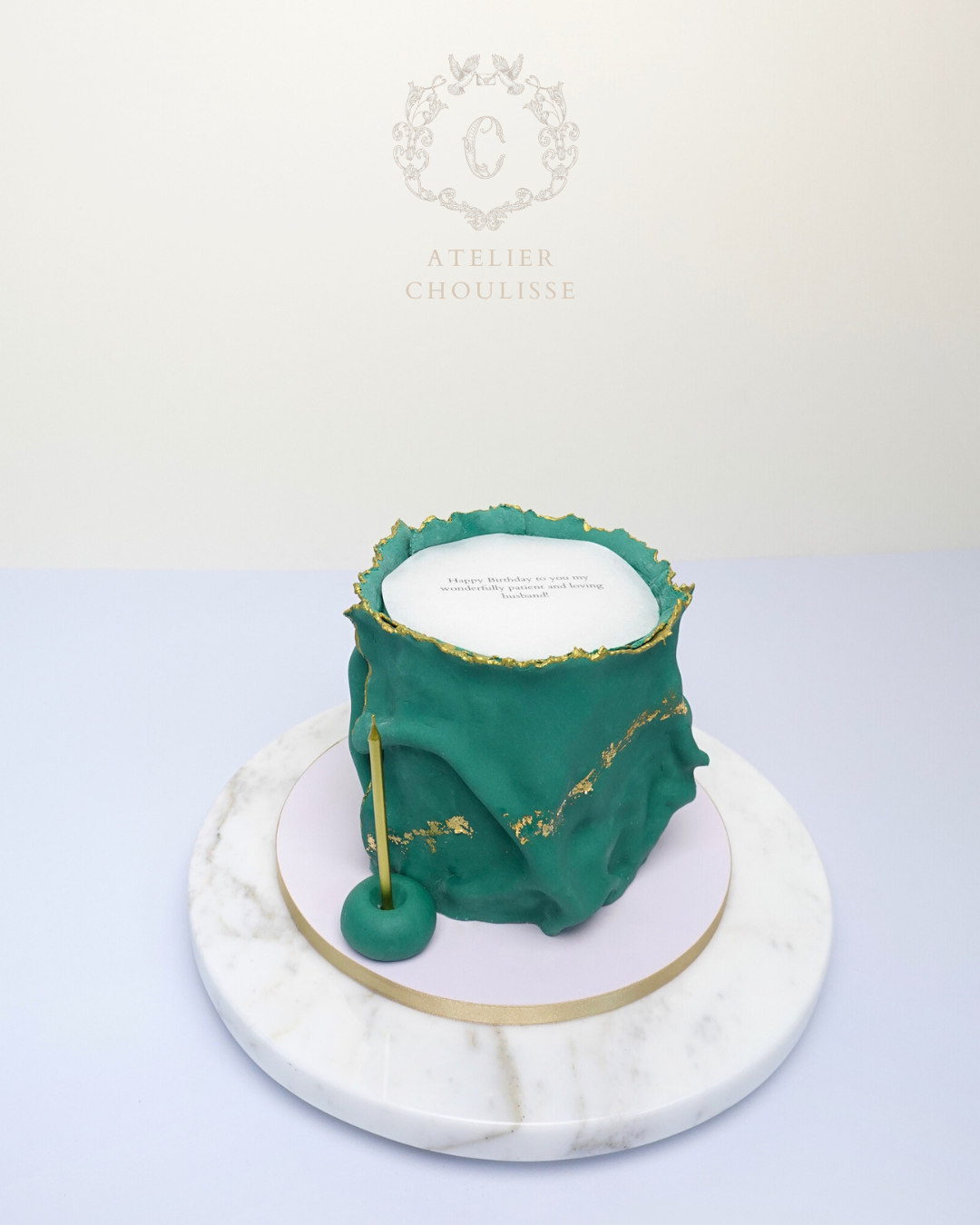 Green & Gold Fondant