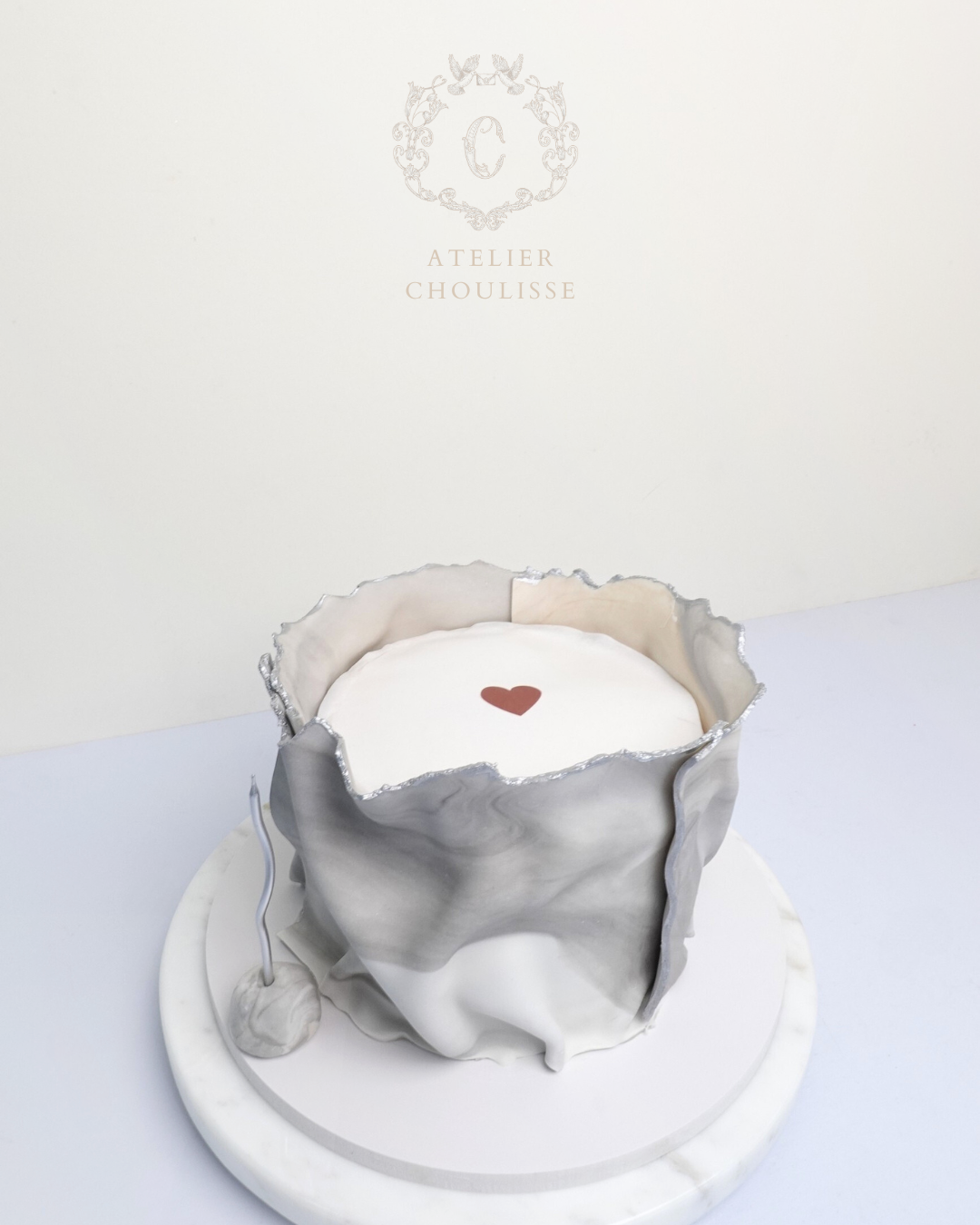 Marble Fondant (Burn Away)