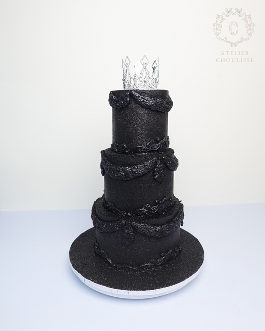 Royal Black Glitter