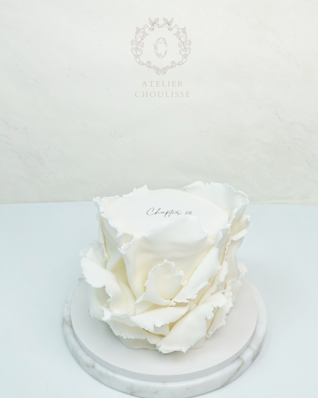 White Fondant Crepe (Burn Away)