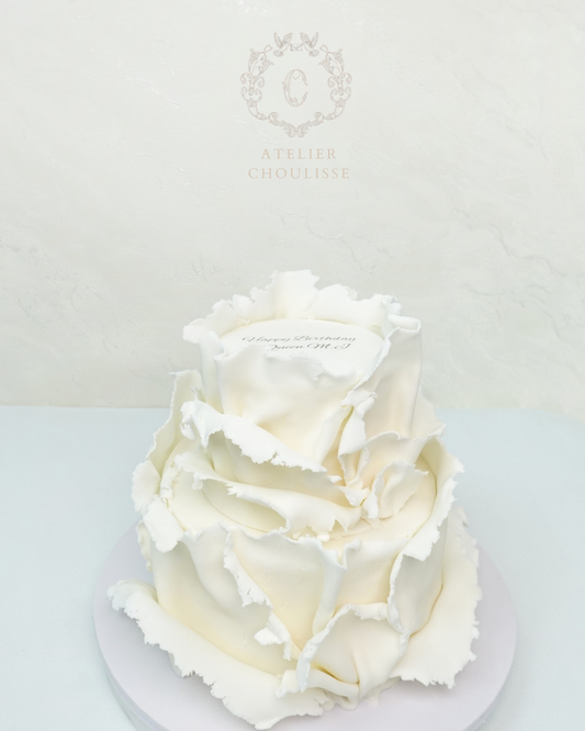 White Fondant Crepe (Burn Away)