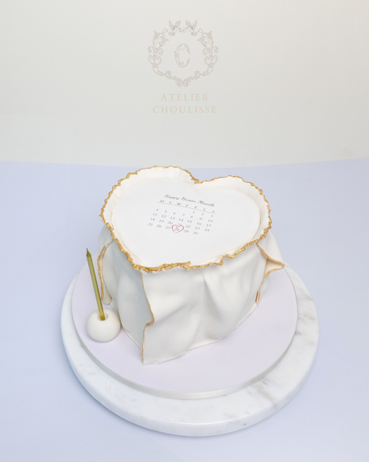 White Heart Fondant (Burn Away)